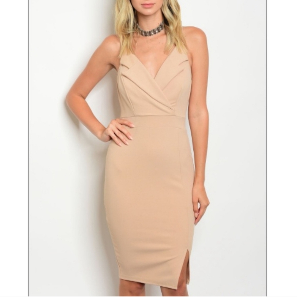 Evening Dress with Lapel Bust NWT